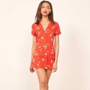 Reformation Plymouth Mini Dress